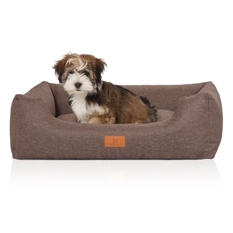 Knuffelwuff Hundebett Lotte aus Velours