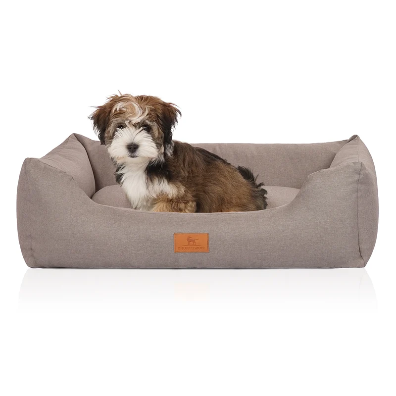 Knuffelwuff Hundebett Lotte aus Velours