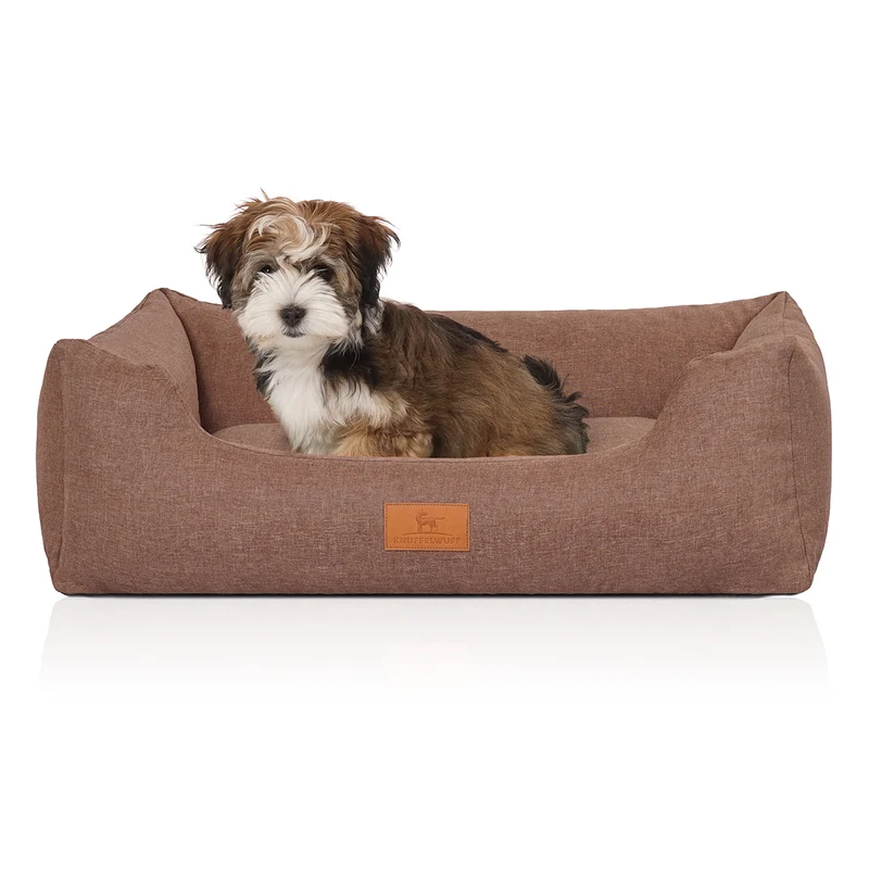Knuffelwuff Hundebett Lotte aus Velours