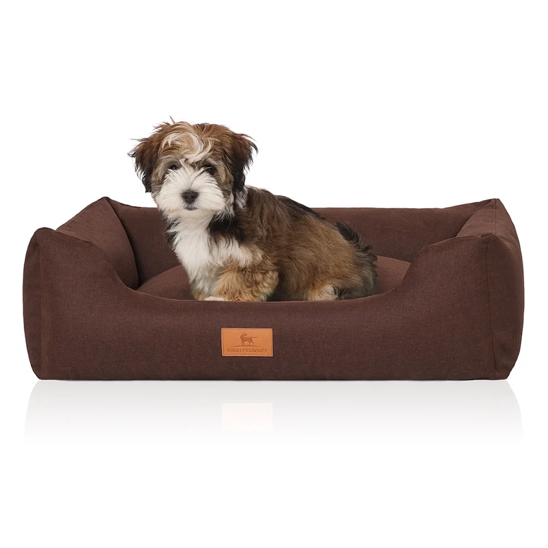 Knuffelwuff Hundebett Lotte aus Velours