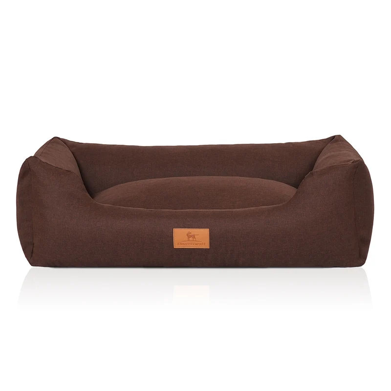 Knuffelwuff Hundebett Lotte aus Velours