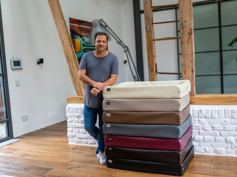 SABRO Hundebett KUDDE Kunstleder