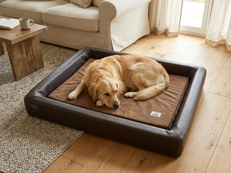 SABRO Orthopädisch-Plus Bundle | KUDDE Hundebett + Mumin Einlage Alltid
