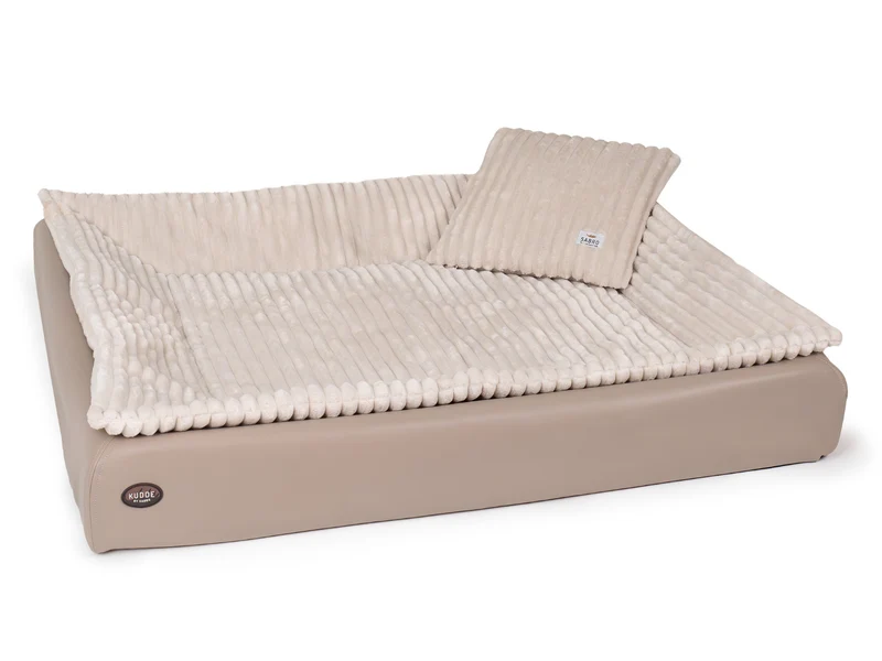 SABRO All-In Relax Bundle | KUDDE Hundebett + Einlage & Kissen