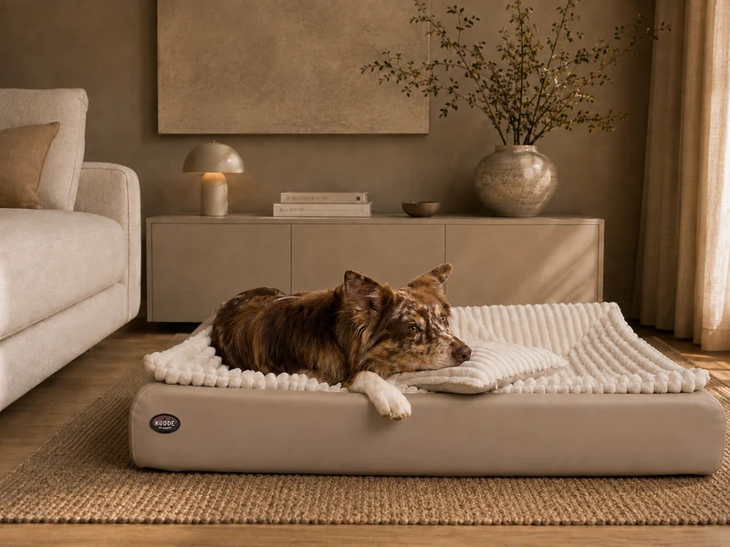 SABRO All-In Relax Bundle | KUDDE Hundebett + Einlage & Kissen