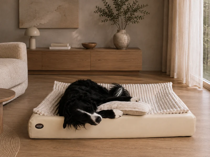 SABRO All-In Relax Bundle | KUDDE Hundebett + Einlage & Kissen