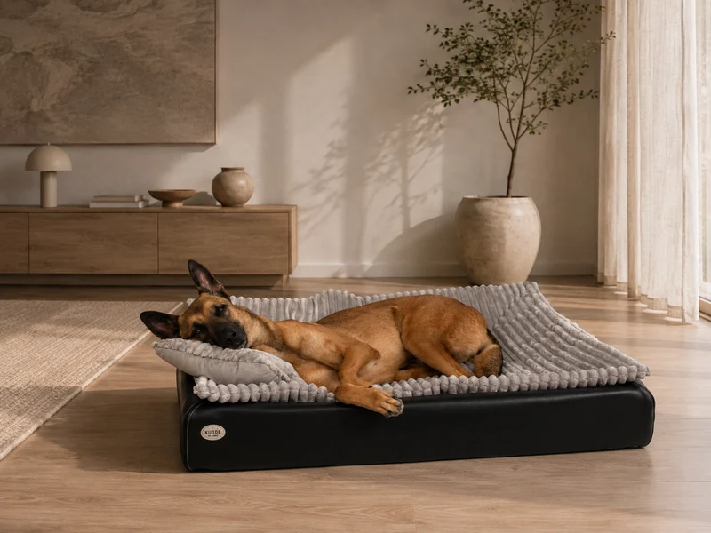 SABRO All-In Relax Bundle | KUDDE Hundebett + Einlage & Kissen