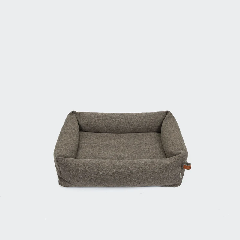 Hundebett Sleepy Linen-Mix Taupe Mélange