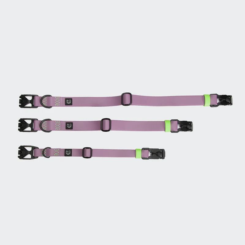 Hundehalsband BioThane Ipanema Lilac