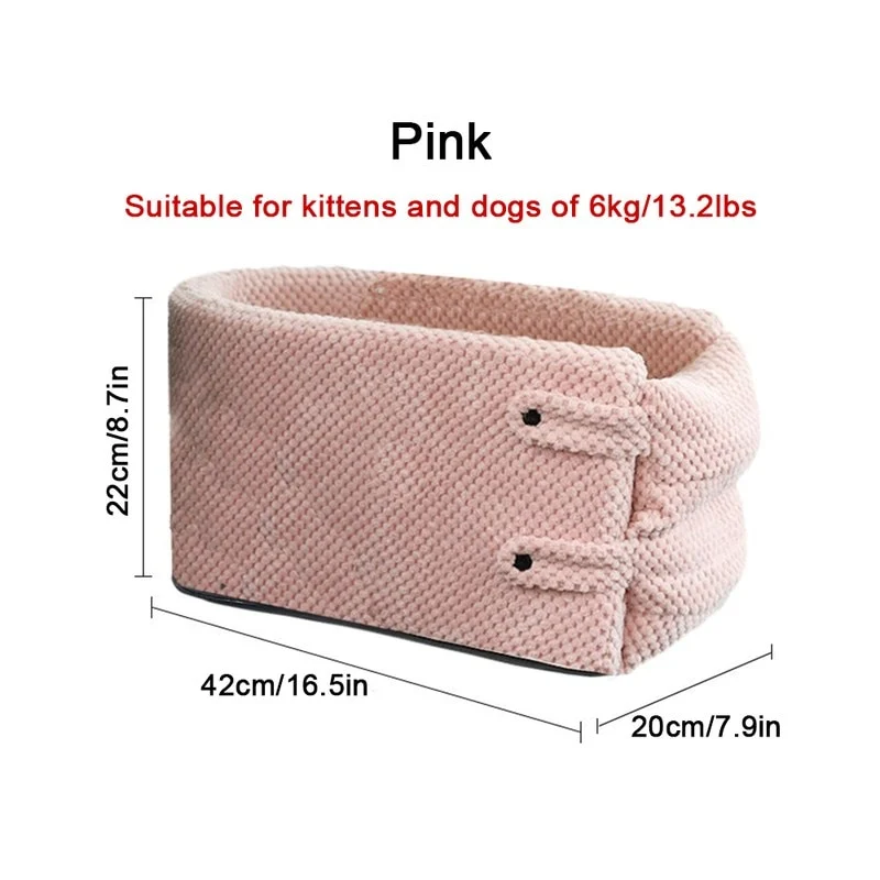Dog Car Seat Bed Car Central Dog Car Seat Bed Portable Dog Carrier
