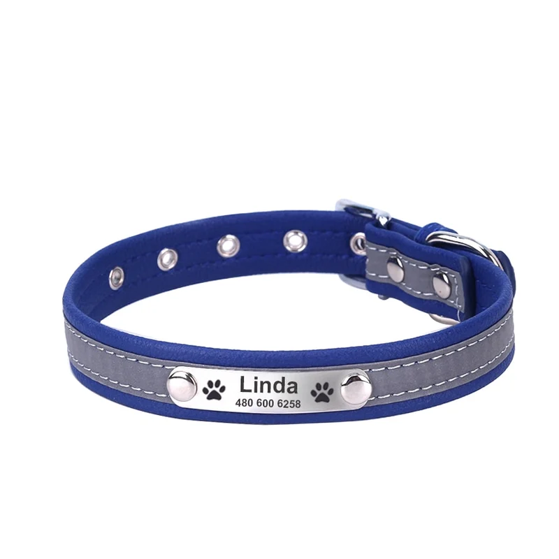Personalized Reflective Dog Collar