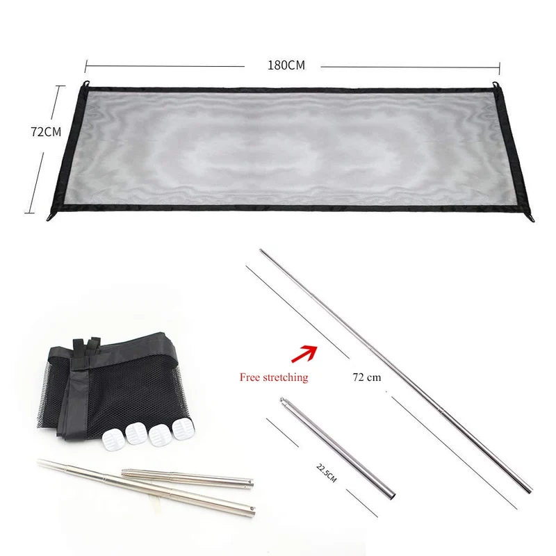 Dog Gate Ingenious Mesh Dog Fence For Indoor and Outdoor