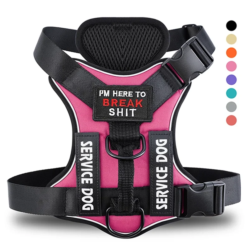 Dog Harness No pull Reflective Tactical Harness Vest