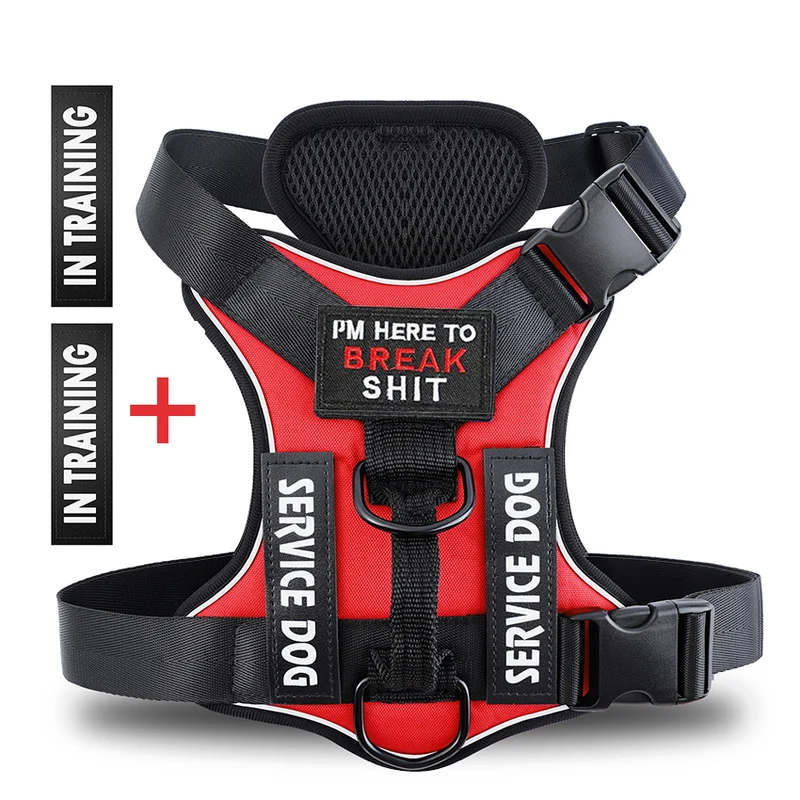 Dog Harness No pull Reflective Tactical Harness Vest