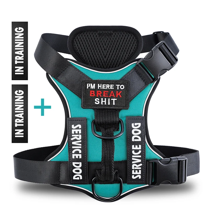 Dog Harness No pull Reflective Tactical Harness Vest