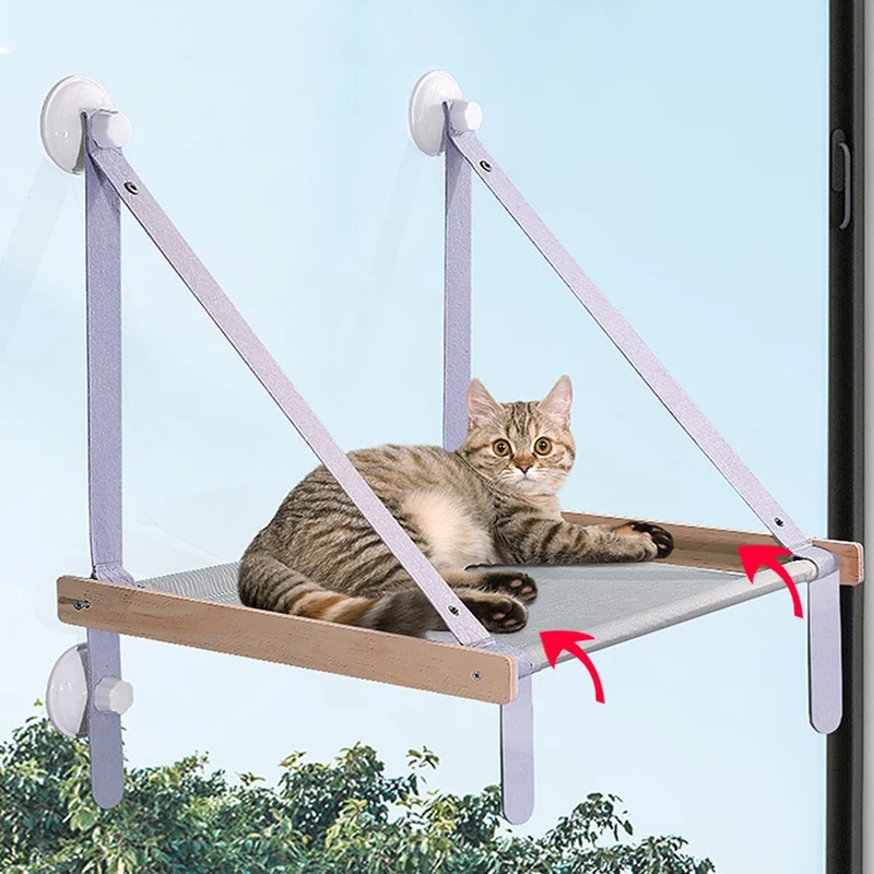 Cats Hammock foldable Window Hanging Pet bed for cat Kitten