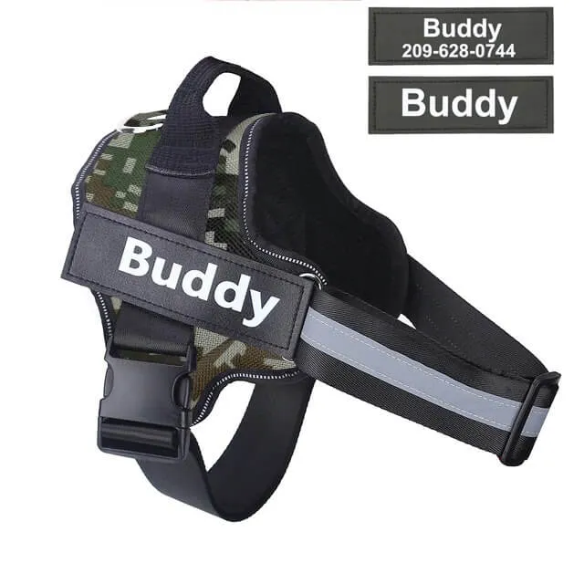 Personalized Dog Harness DD191 Drosphipping