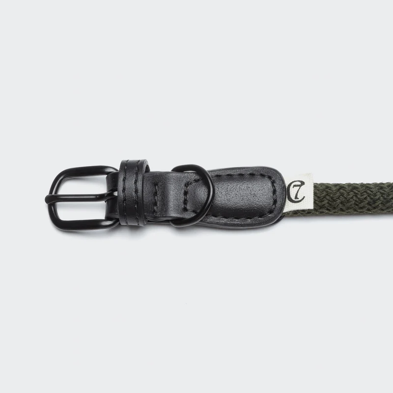 Hundehalsband Mauerpark Olive