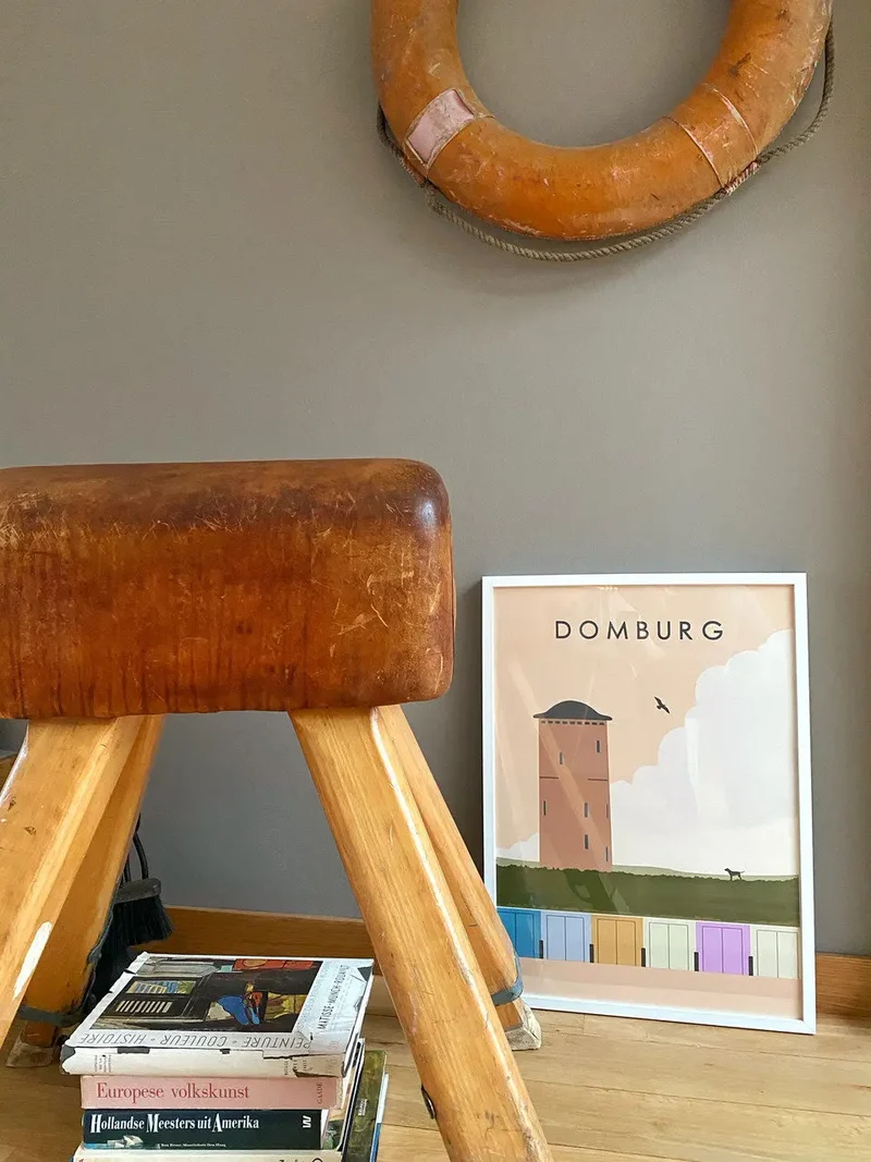 Domburg Wasserturm Premium Poster