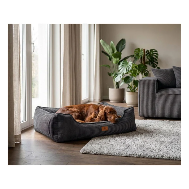 Knuffelwuff Hundebett Nunavut aus Cord