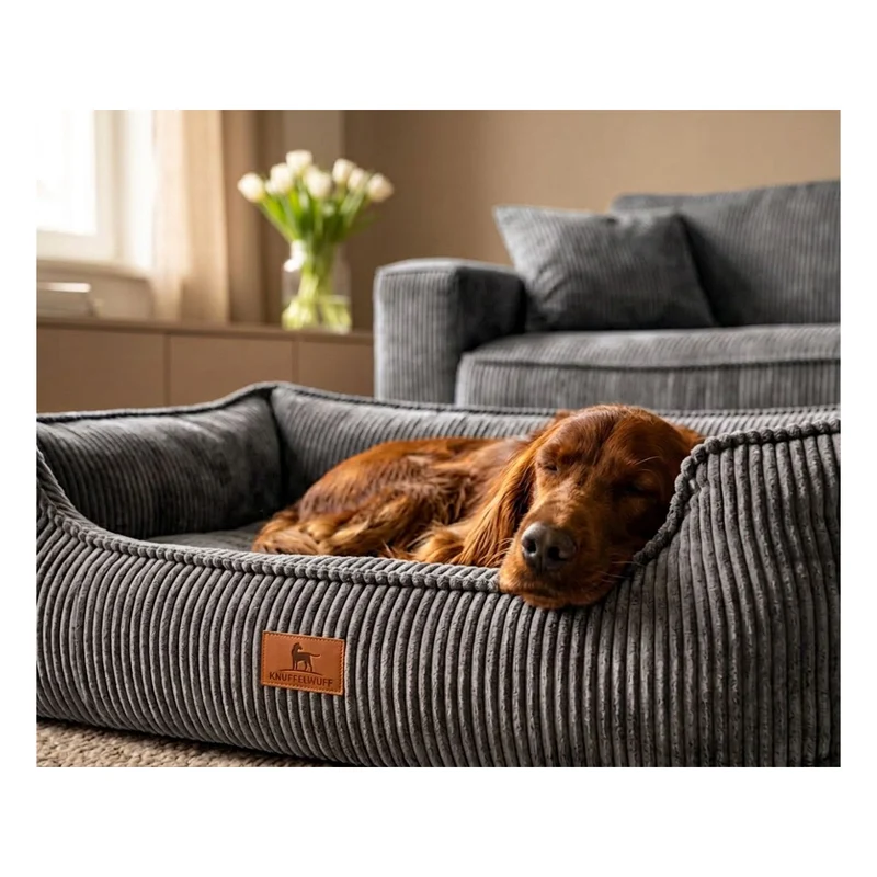 Knuffelwuff Hundebett Nunavut aus Cord