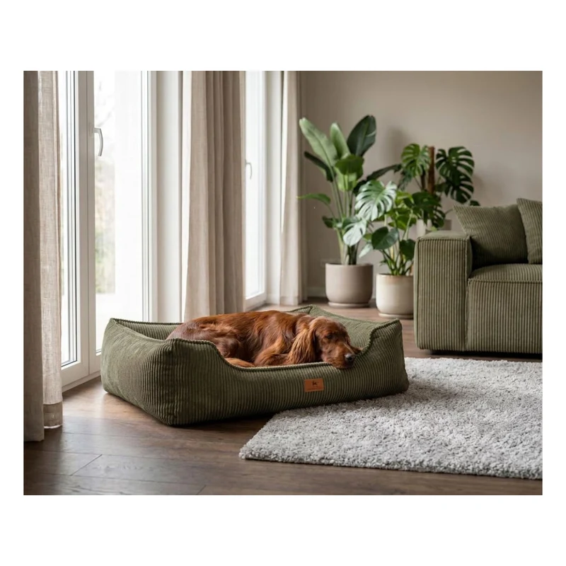 Knuffelwuff Hundebett Nunavut aus Cord
