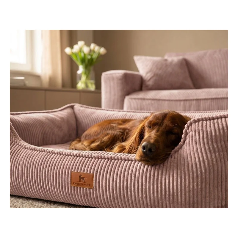 Knuffelwuff Hundebett Nunavut aus Cord