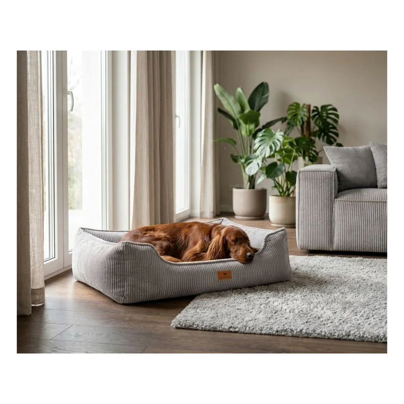 Knuffelwuff Hundebett Nunavut aus Cord