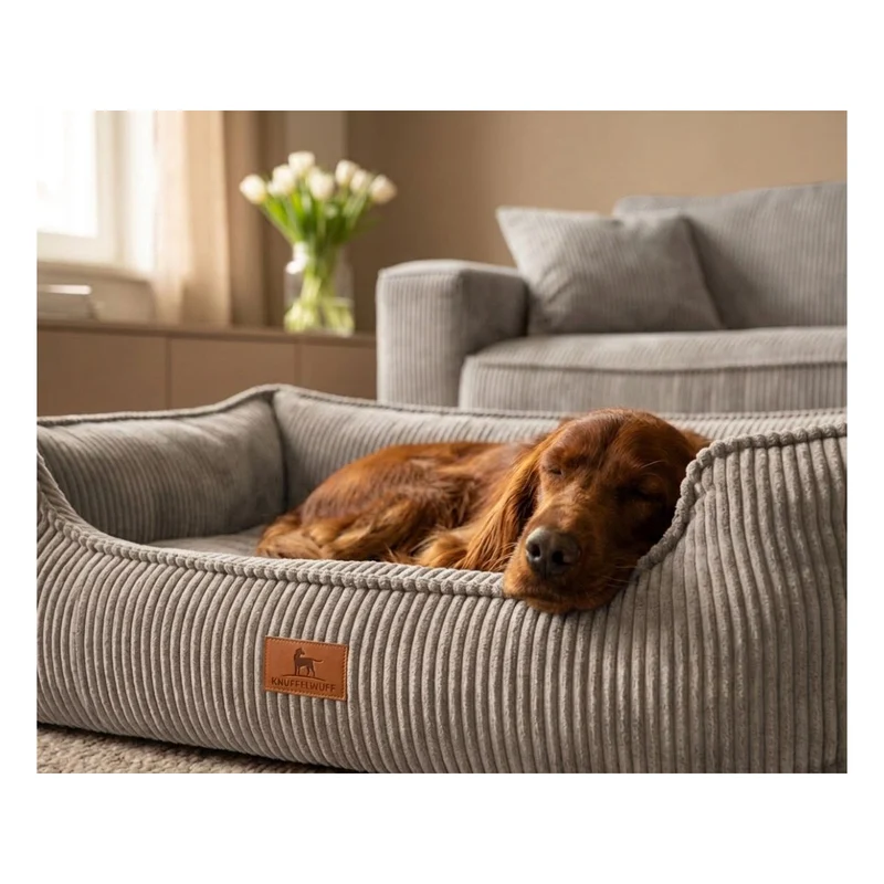 Knuffelwuff Hundebett Nunavut aus Cord