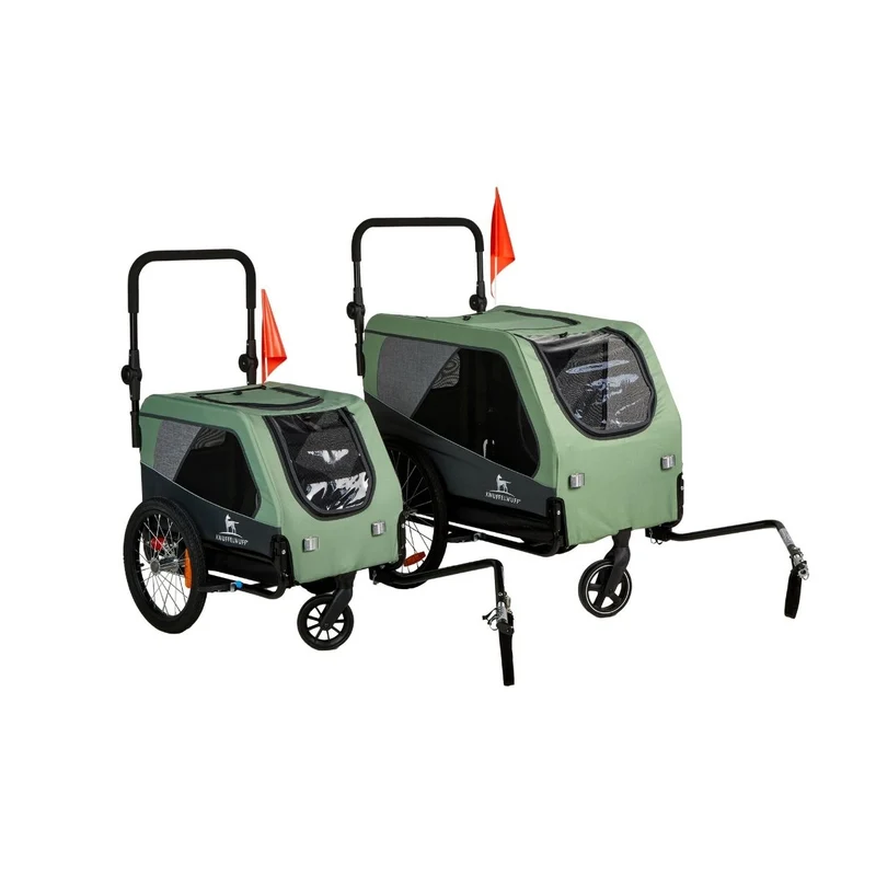 Knuffelwuff Cruvado L-XL Hundeanhänger Fahrrad