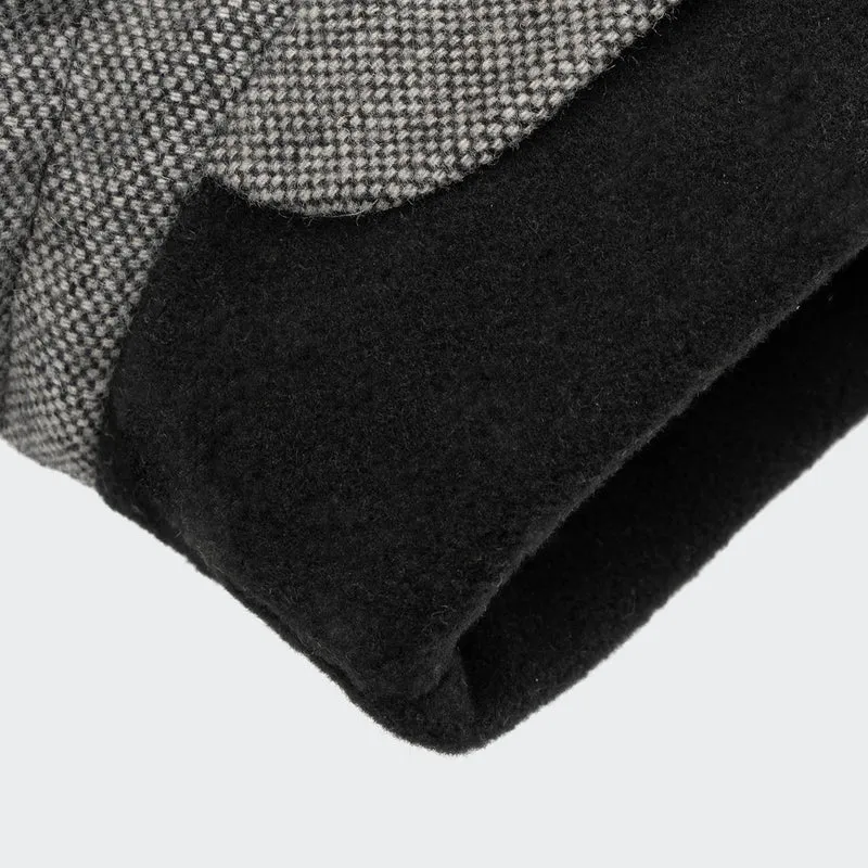 Hundemantel Brooklyn Long Tweed Black