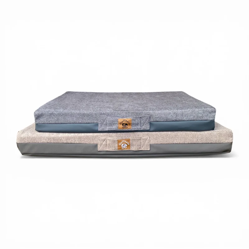 Orthopädische Hundematte Pfotenplatz - Braun