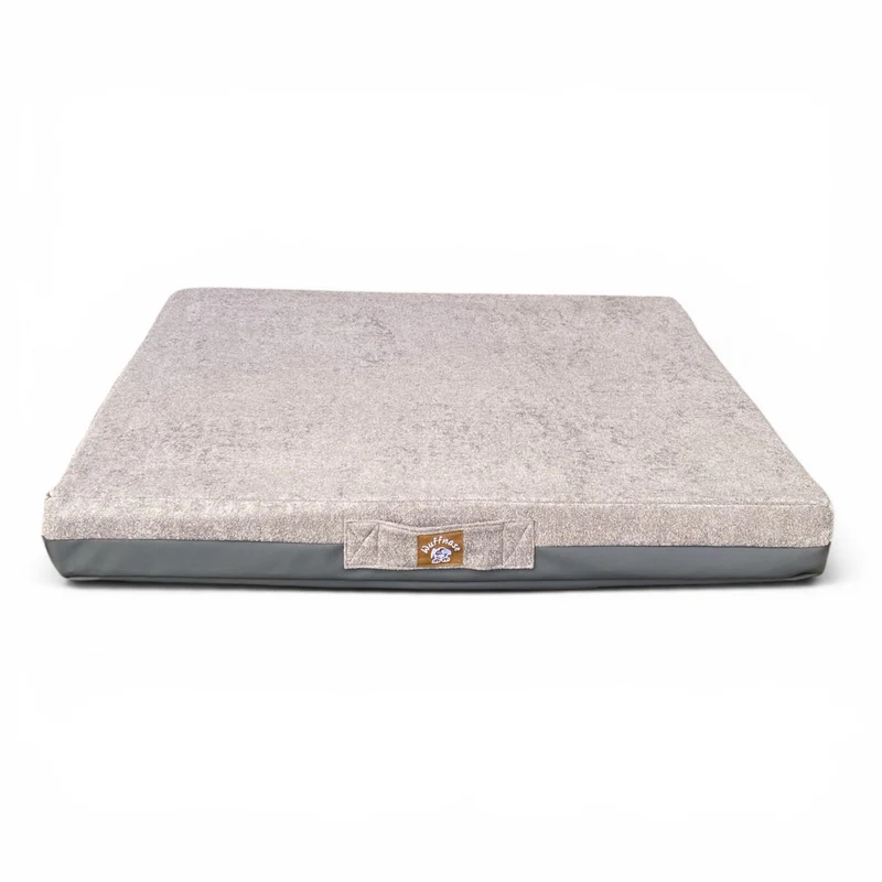 Orthopädische Hundematte Pfotenplatz - Braun