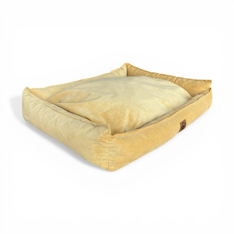 Orthopädisches Hundebett Wolkenruhe – Gelb