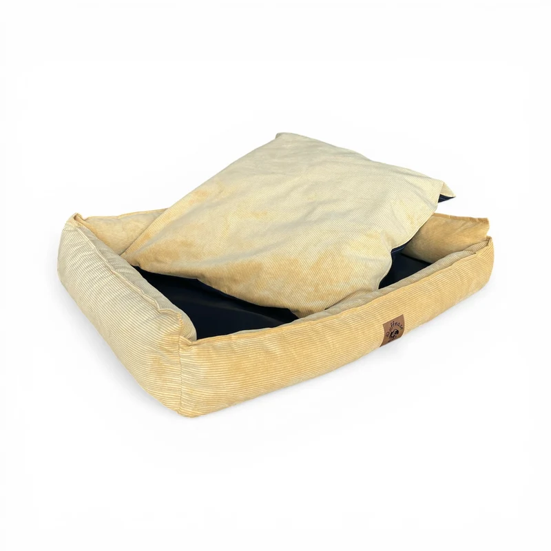 Orthopädisches Hundebett Wolkenruhe – Gelb