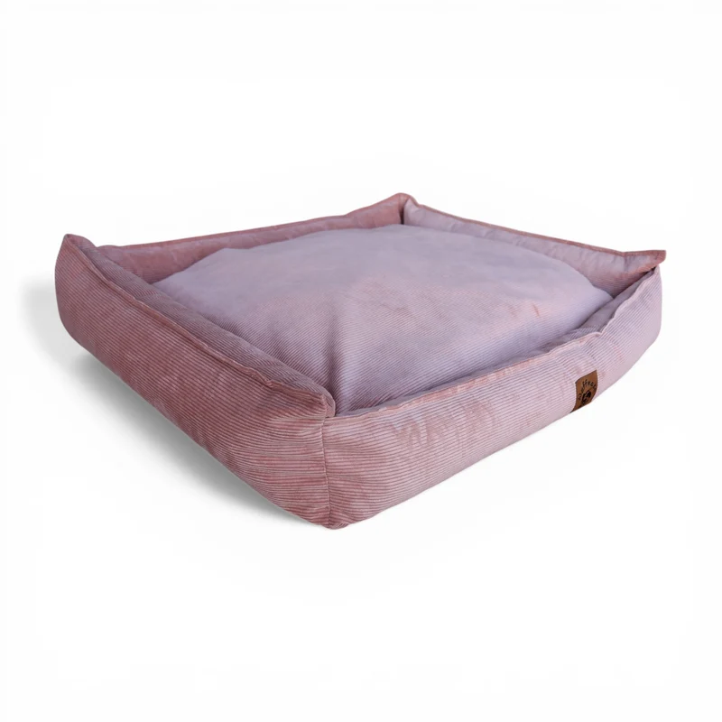 Orthopädisches Hundebett Wolkenruhe – Rosa