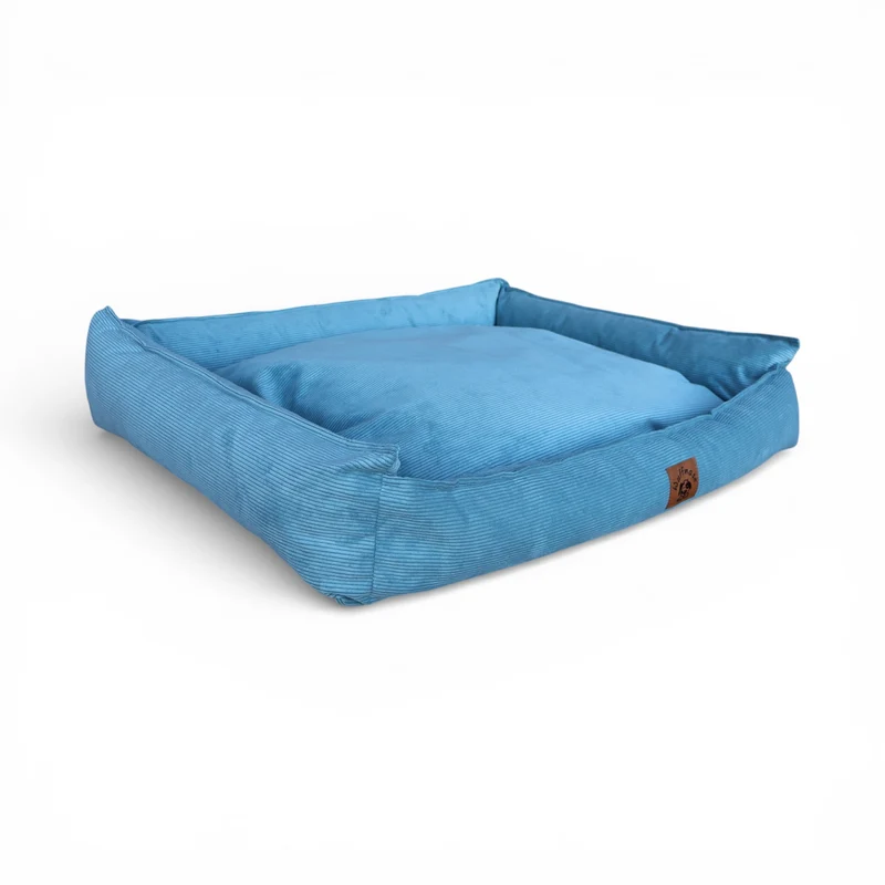 Orthopädisches Hundebett Wolkenruhe – Türkis