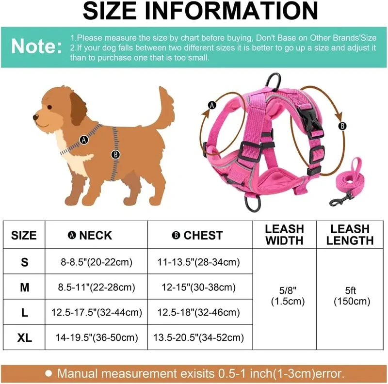 Pet Cat harness and Leash Set Reflective Breathable Dog harness Adjustable For Puppy kitten harness Vest Pet accessories