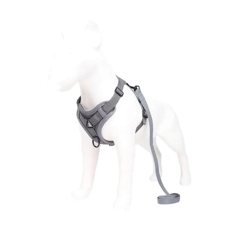 Pet Cat harness and Leash Set Reflective Breathable Dog harness Adjustable For Puppy kitten harness Vest Pet accessories