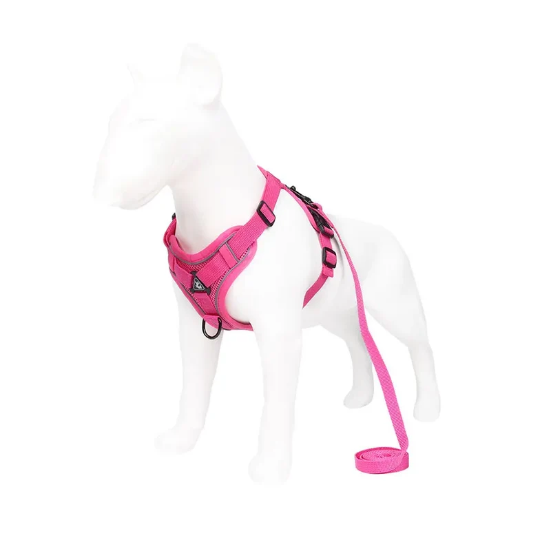 Pet Cat harness and Leash Set Reflective Breathable Dog harness Adjustable For Puppy kitten harness Vest Pet accessories