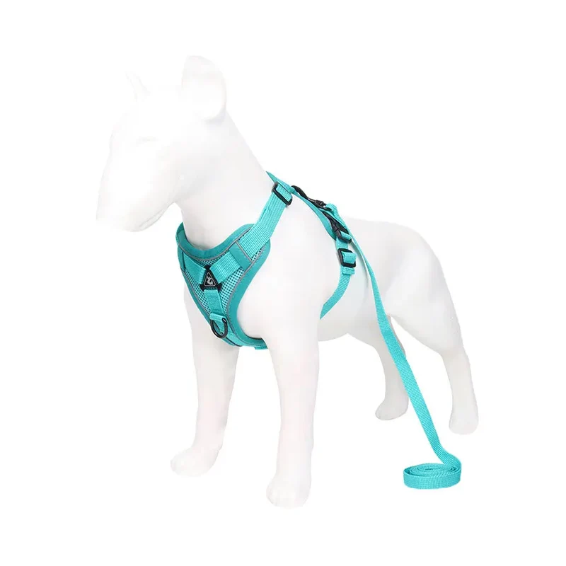 Pet Cat harness and Leash Set Reflective Breathable Dog harness Adjustable For Puppy kitten harness Vest Pet accessories