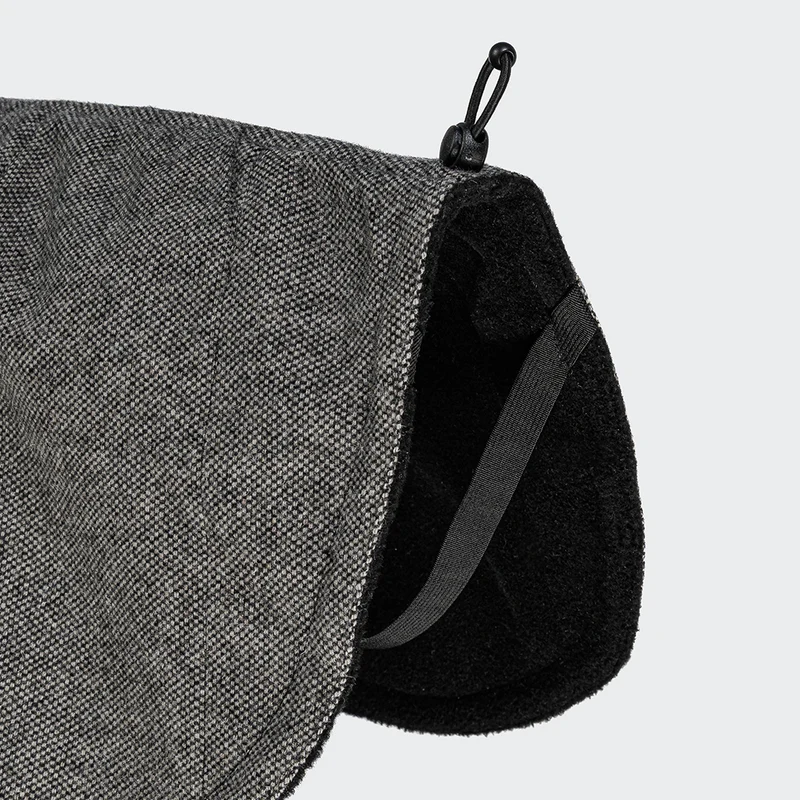 Windhundmantel Brooklyn Long Tweed Black