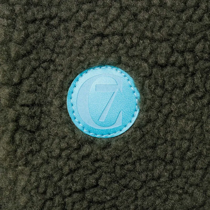Windhundpullover Cornwall Teddy Olive