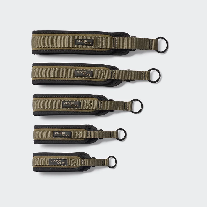 C-1 Zugstopp Halsband AKTIV Softshell Olive