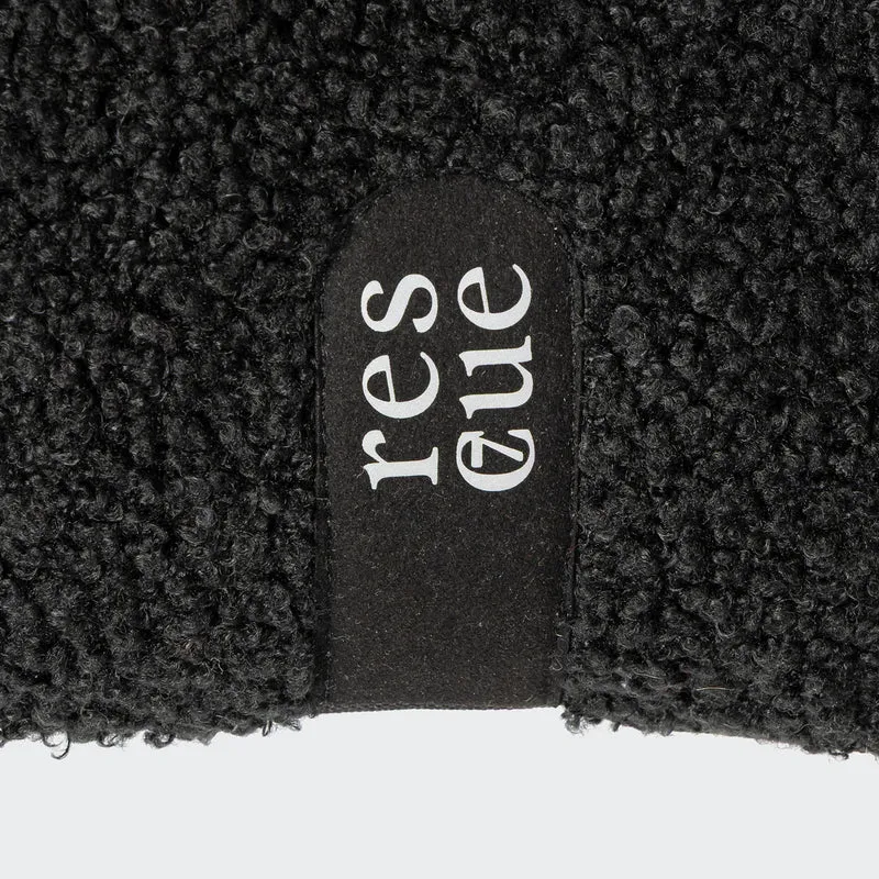 RESC7UE Hundekissen Plush Black
