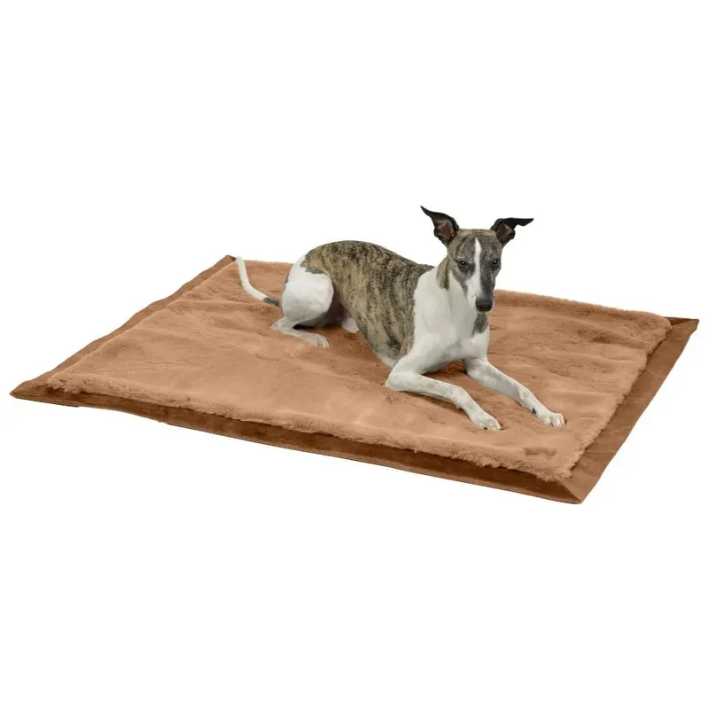 HYGGEPLAID Kuscheldecke für Hunde Maroon