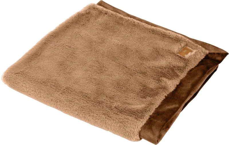 HYGGEPLAID Kuscheldecke für Hunde Maroon