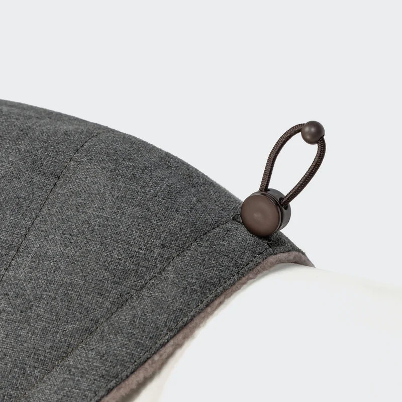 Hundemantel Brooklyn Light Graphite