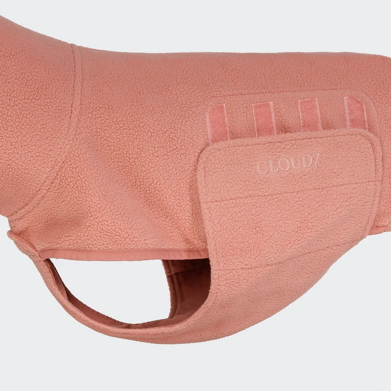 Hundepullover Dackel Fleece Derby 2.0 Faded Rose