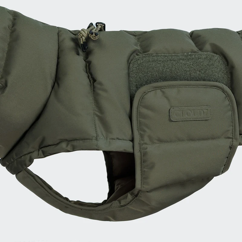 Hundemantel Dackel Alaska Light Olive